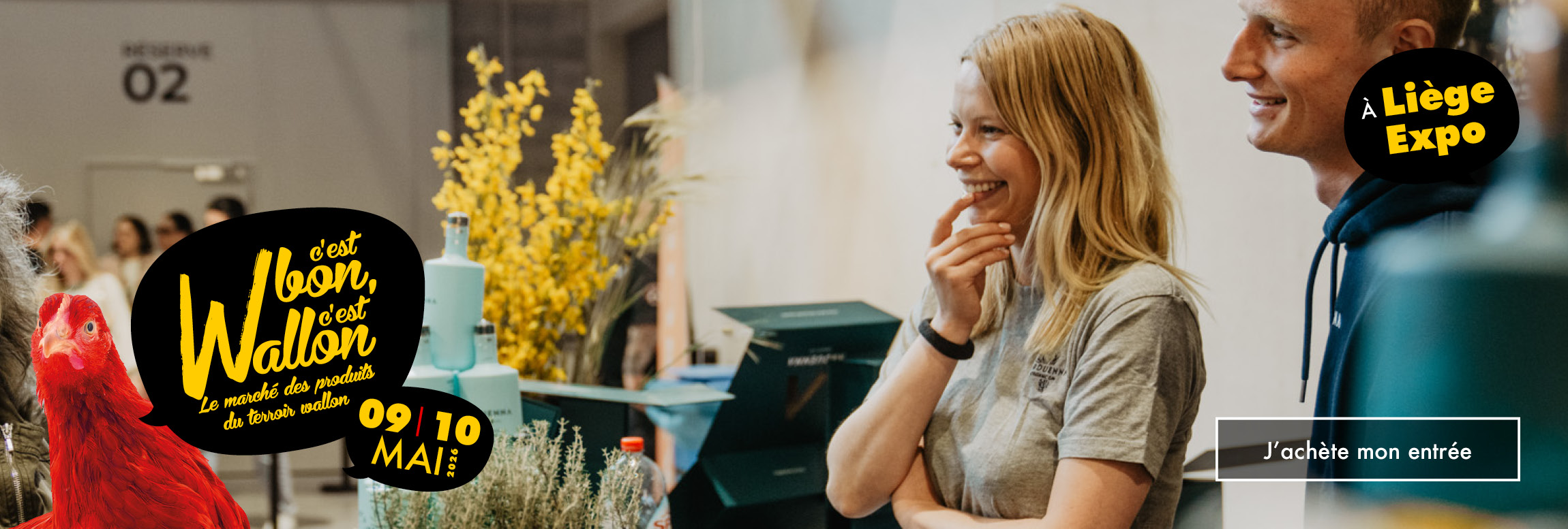 C'est bon, c'est wallon 2026 à Liège Expo - le marché des produits du terroir wallon