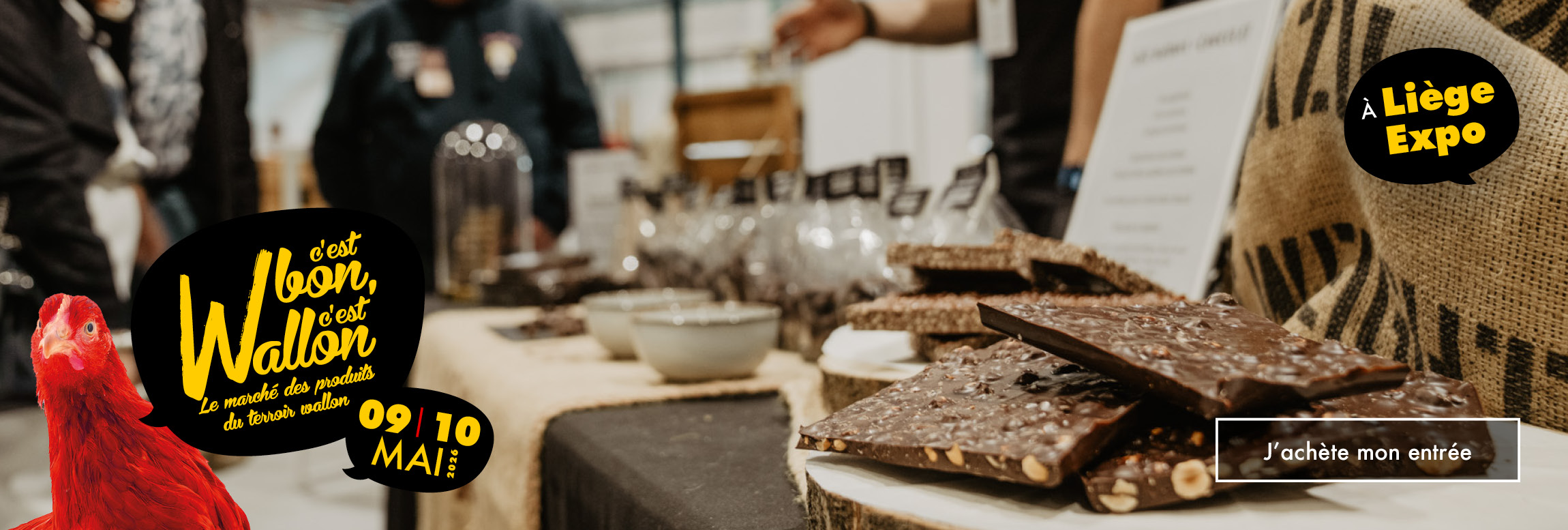 C'est bon, c'est wallon 2026 à Liège Expo - le marché des produits du terroir wallon