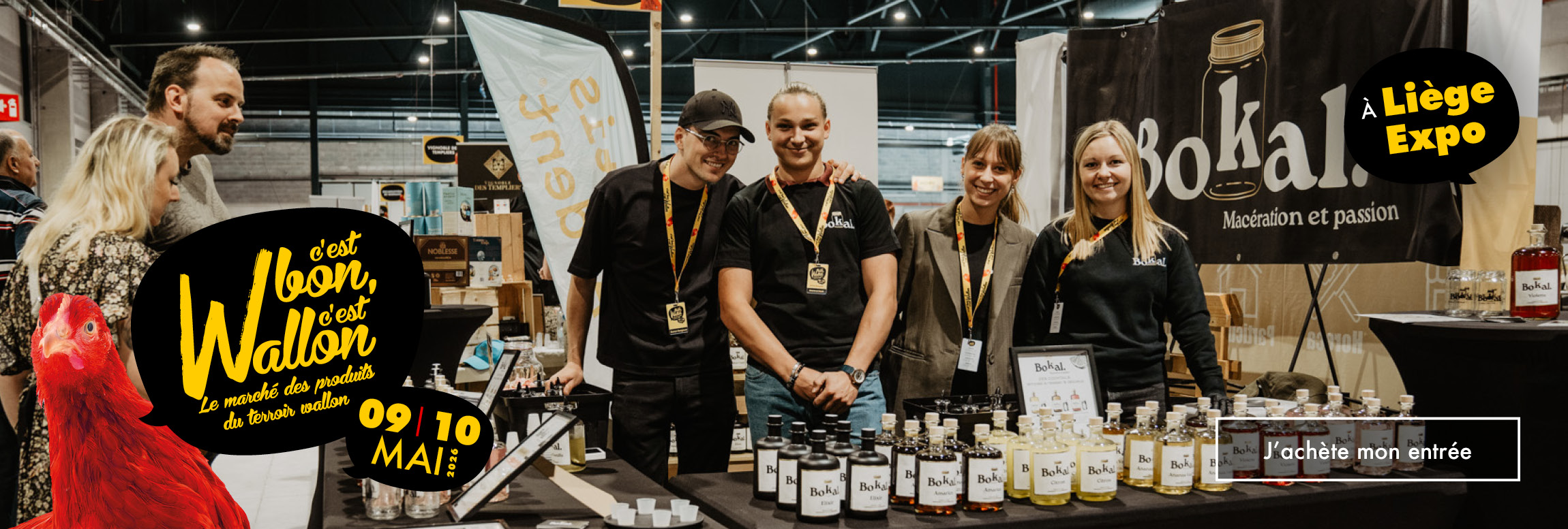 C'est bon, c'est wallon 2026 à Liège Expo - le marché des produits du terroir wallon