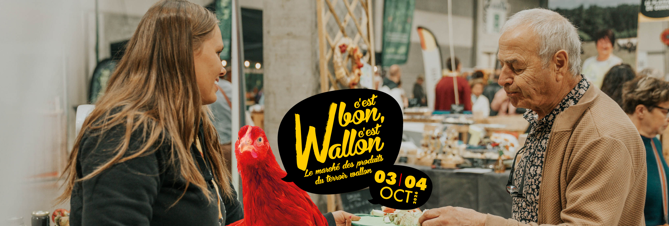 C'est bon, c'est wallon 2026 au WEX - le marché des produits du terroir wallon