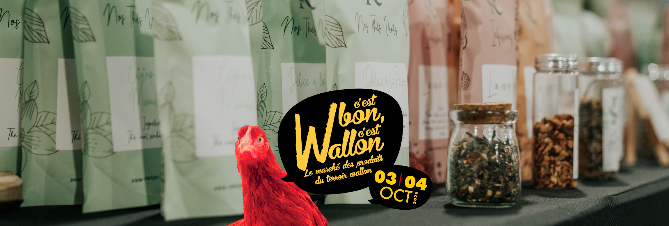 C'est bon, c'est wallon 2026 au WEX - le marché des produits du terroir wallon