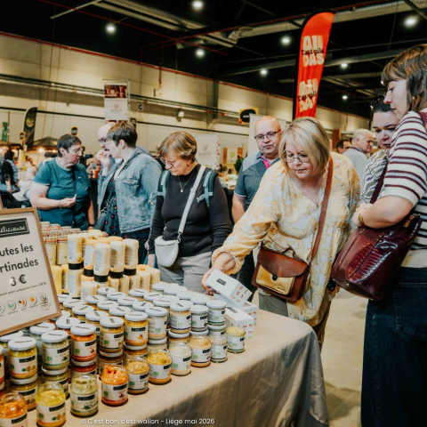 Deux jours de terroir et de paniers bien remplis à Liège Expo !
